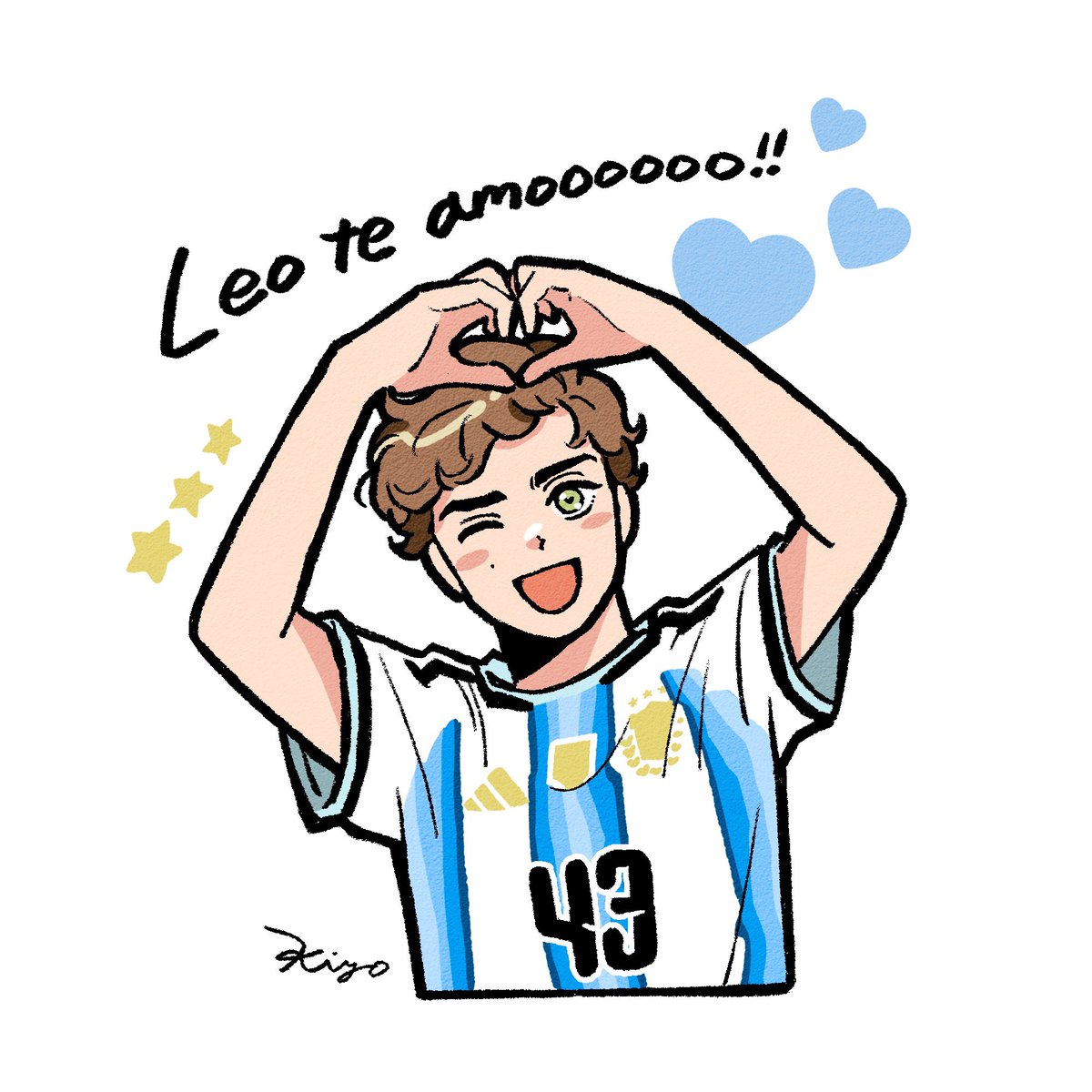 ln4everkiyo's tweet photo. Vamos Argentina!! 🇦🇷 #fc43 https://t.co/dzoQyReB8v