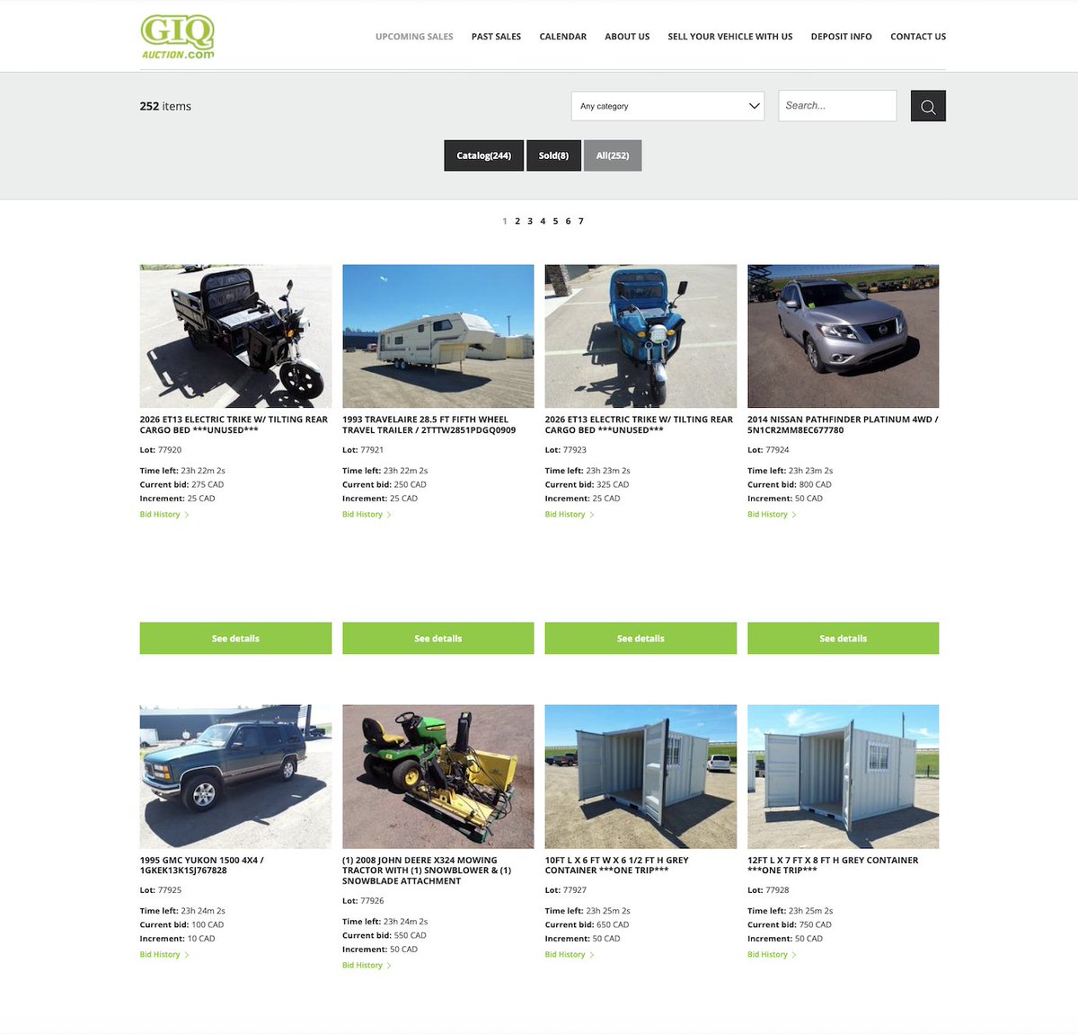 giqauction's tweet photo. https://t.co/XUStamhA4P (Alberta)
Auction in progress. The first lots will sell on Wednesday, July 8th, at 9 a.m.
Log in or register to bid:
https://t.co/xPx3vq8BCq https://t.co/tzwcsQn0jj