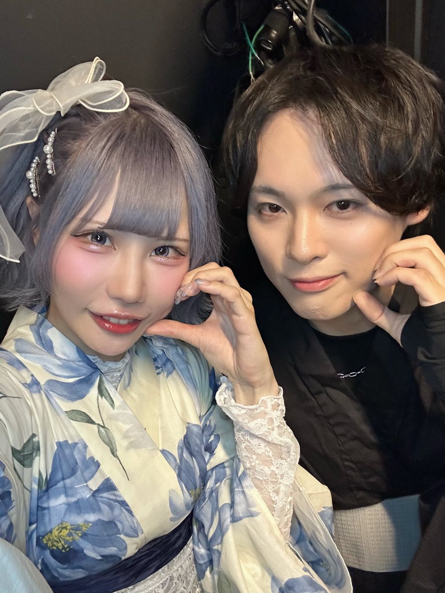 memuriskk's tweet photo. うちら織姫と彦星だよ☆〜（ゝ。∂）
最高の七夕でしたね🎋😉
#あめとあまごい https://t.co/B16WgwcNcY