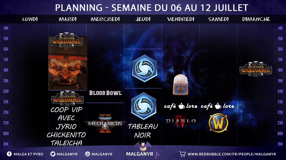 Malganyr's tweet photo. Merci pour tous ceux m'ayant souhaité un bon anniv ! Ca fait toujours plaisir ♥
On se retrouve en stream et ce soir coop du mardi
https://t.co/z6n6P2f483 https://t.co/4o80jSDaF9