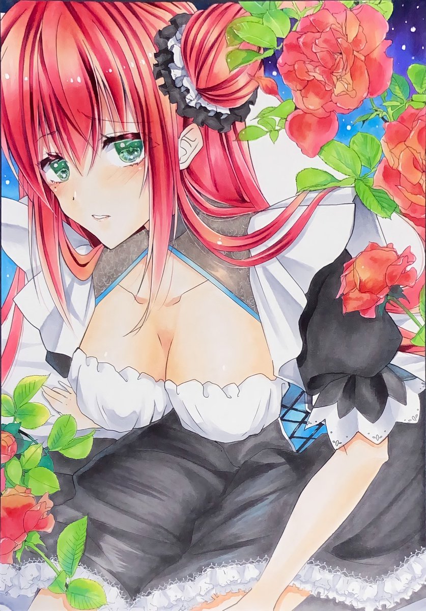 yamiichiA's tweet photo. 塗りのタイプは違うけどデッサンは昔よりよくなったと思うの。 https://t.co/QTwFzxOqf1