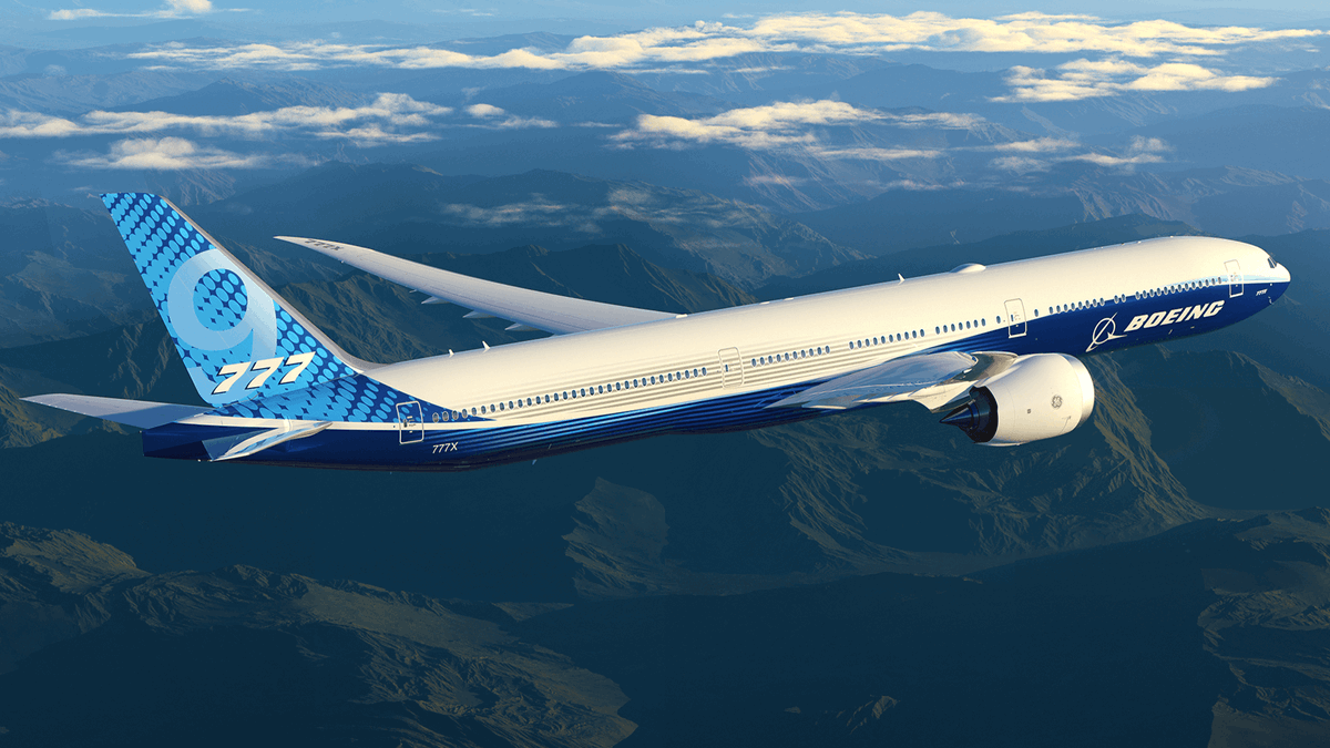 AviationGreeks's tweet photo. Boeing quietly bumped the 777X range figures:
777-8: 9,500 NM (+755)
777-9: 8,000 NM (+715)
Now closing the gap on the A350-1000ULR (~10,000 NM). No word yet on what changed under the hood. #Boeing #777X #AvGeek https://t.co/tt0fu4dj34