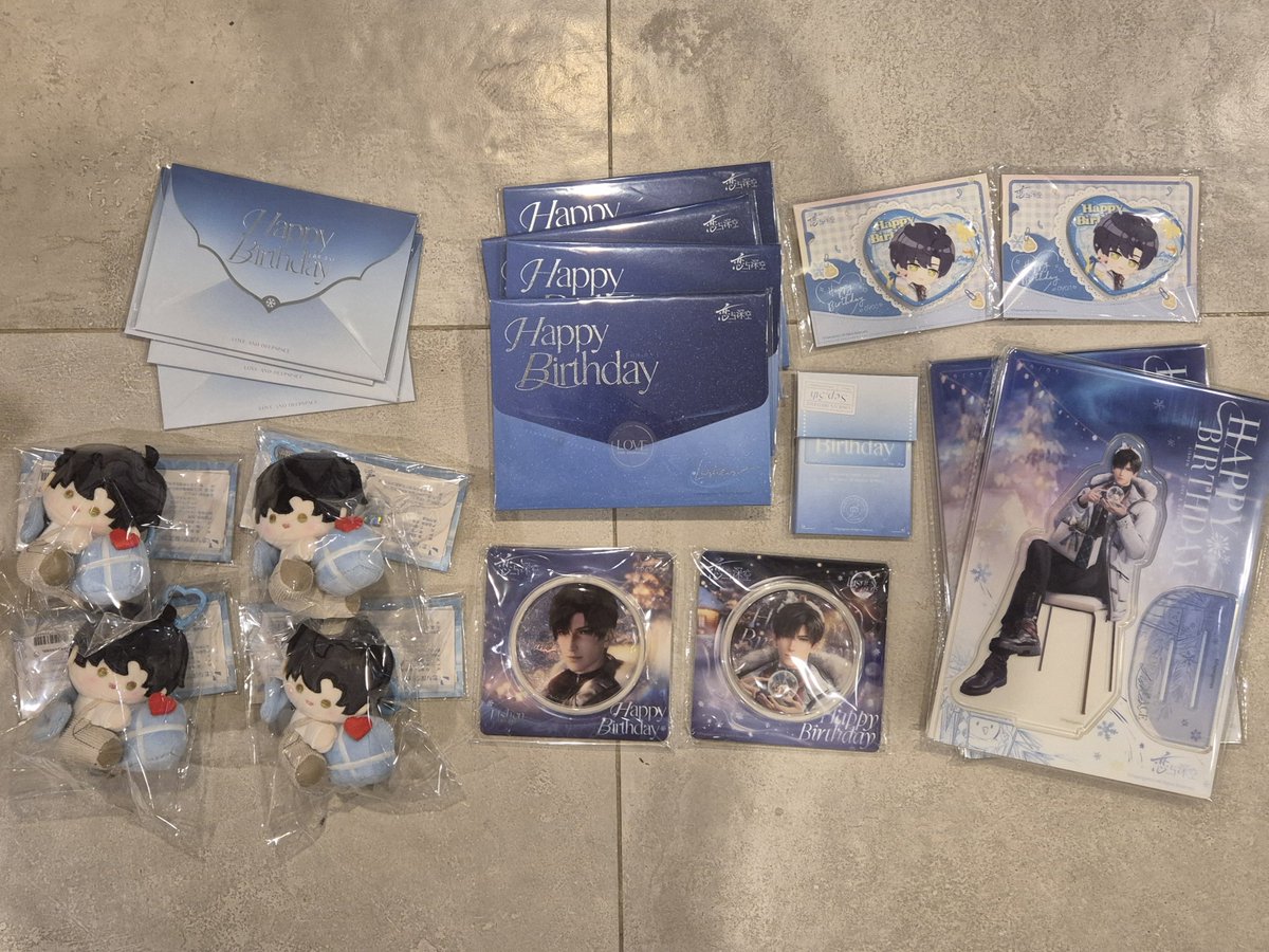 eggoph's tweet photo. #eggophArrivals
- LADS July 2025 GO (sitting plushes not pictured but also arrived)
- Genshin Oct 2025 - Scented plush
- Zayne 2025 bday Goods

ANs for these GOs were sent last June 28. Please settle your rembal by 7/12/26! 
(1/2) https://t.co/lYjO3zQNt5