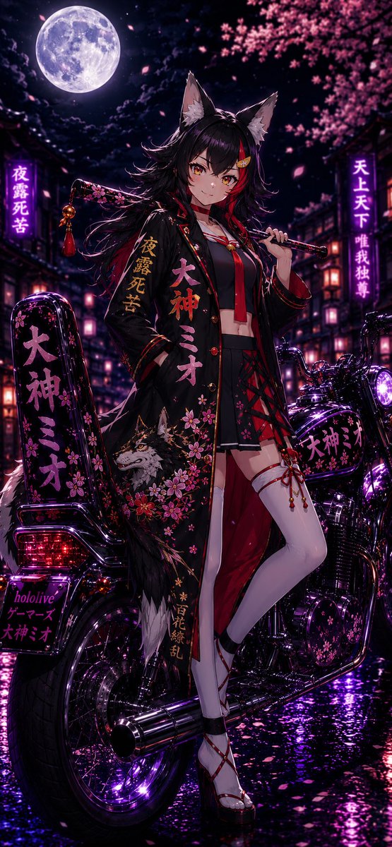 yanagine2525's tweet photo. #ホロライブ #hololive #AIイラスト #AIArt #ライブ壁紙 #スマホ壁紙 #特攻服 #族車

#さくらみこ #miko_Art #星街すいせい #ほしまちぎゃらりー #大神ミオ #ミオかわいい #白上フブキ #絵フブキ

#ファンアート #VTuber #壁紙 #iPhone壁紙 https://t.co/V9pFFROr9H
