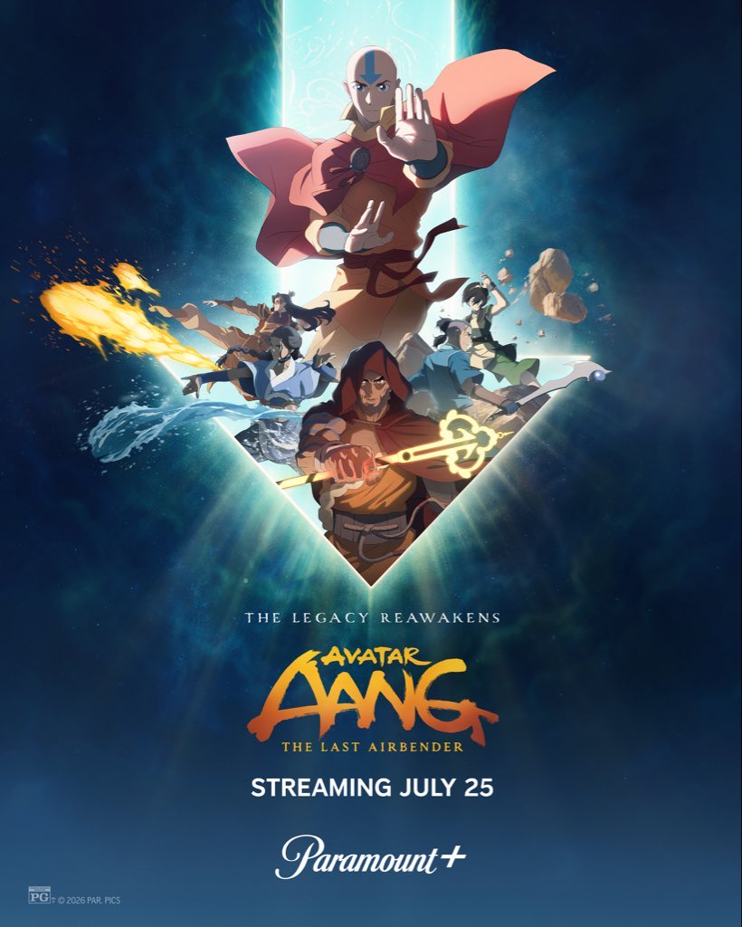 CultureCrave's tweet photo. First poster for ‘Avatar Aang: The Last Airbender’ 

Releasing July 25 on Paramount+ https://t.co/EVwzdwHACQ