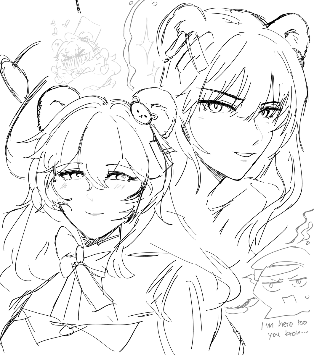 ahlinamalia's tweet photo. thinking of certain bear huh?🐻🐻‍❄️
(sorry ifrit) https://t.co/4sEwLsjVzR