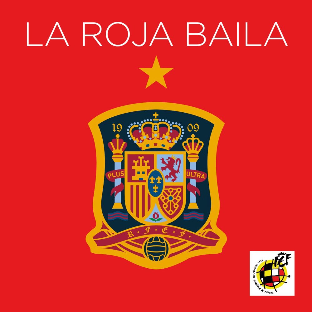 Musichartspain's tweet photo. ‘La roja baila - Himno oficial de la selección española’ de @SergioRamos @npastorioficial y @RedOne_Official re-entra al #81 en el top 200 de spotify españa con 77 mil streams (07/07). https://t.co/fICiuyE0yr