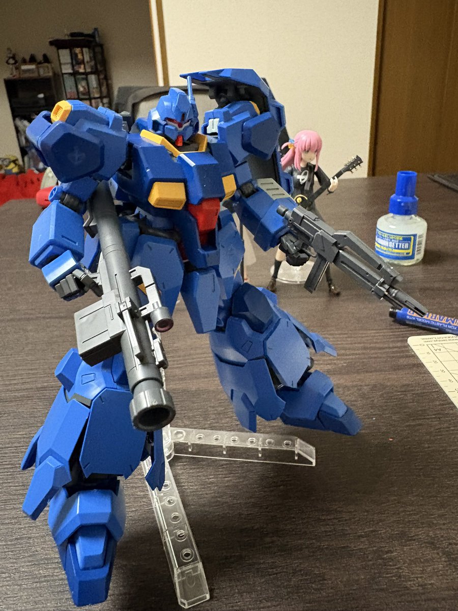 john19910501's tweet photo. 最近模活サボってました😭
久しぶり作った面々です😍
結束バンド3人揃ってあとリョウちゃんのみ😆
#模活
#閃光のハサウェイ
#プラモデル好きな人と繋がりたい https://t.co/VsPabRHygg