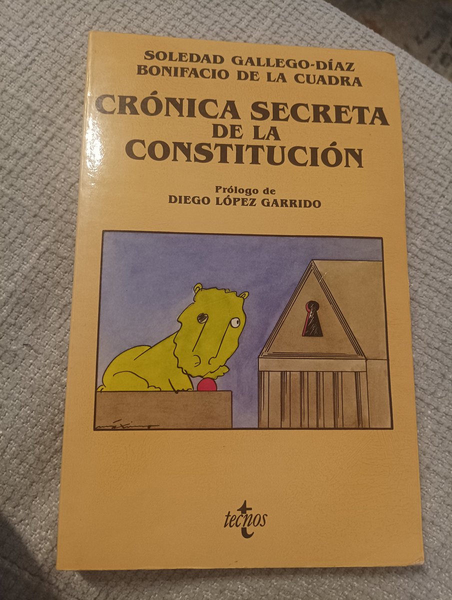 Gabri91MG's tweet photo. Un libro imprescindible para conocer los entresijos de la ponencia constitucional y del propio proceso constituyente español del 77-78, con algunos datos y anécdotas respecto a sus protagonistas y a las negociaciones que llevaron a cabo que yo, al menos, desconocía. https://t.co/MT32WkD9Kg
