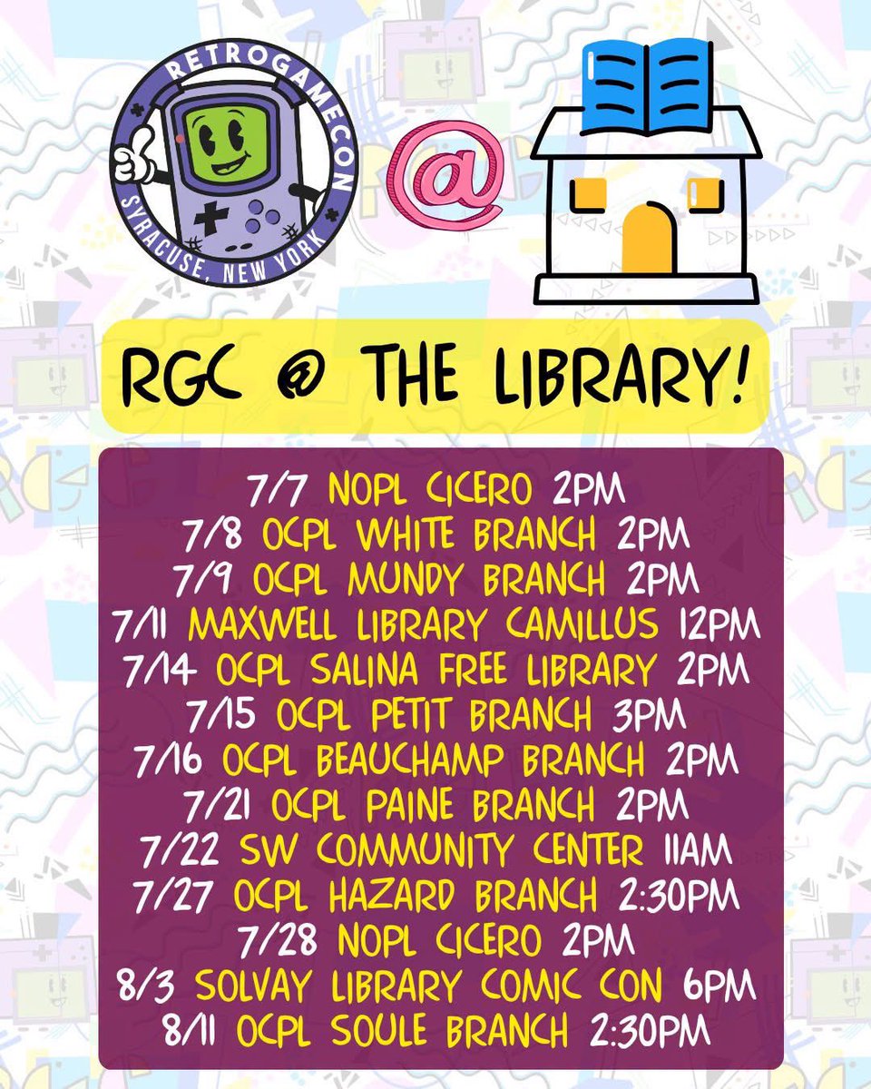 RetroGameCon's tweet photo. 🎮 Excuse us while we pat ourselves on the back. We're doing something pretty awesome this summer! https://t.co/M4tZBL3fXN