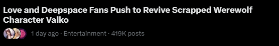 loseurgutz's tweet photo. WE ARE ALMOST HALFWAY TO ANOTHER MILLION POST + #VALKORETURN IS TRENDING!

KEEP TALKING! THEY CANNOT IGNORE OUR SHOUTS! #Valko #JusticeForValko #恋与深空 #LADS #VALKOMUSTDEBUT #BringValkoBack #BringBackValko #VALKOFOREVER https://t.co/pia2zSySOi
