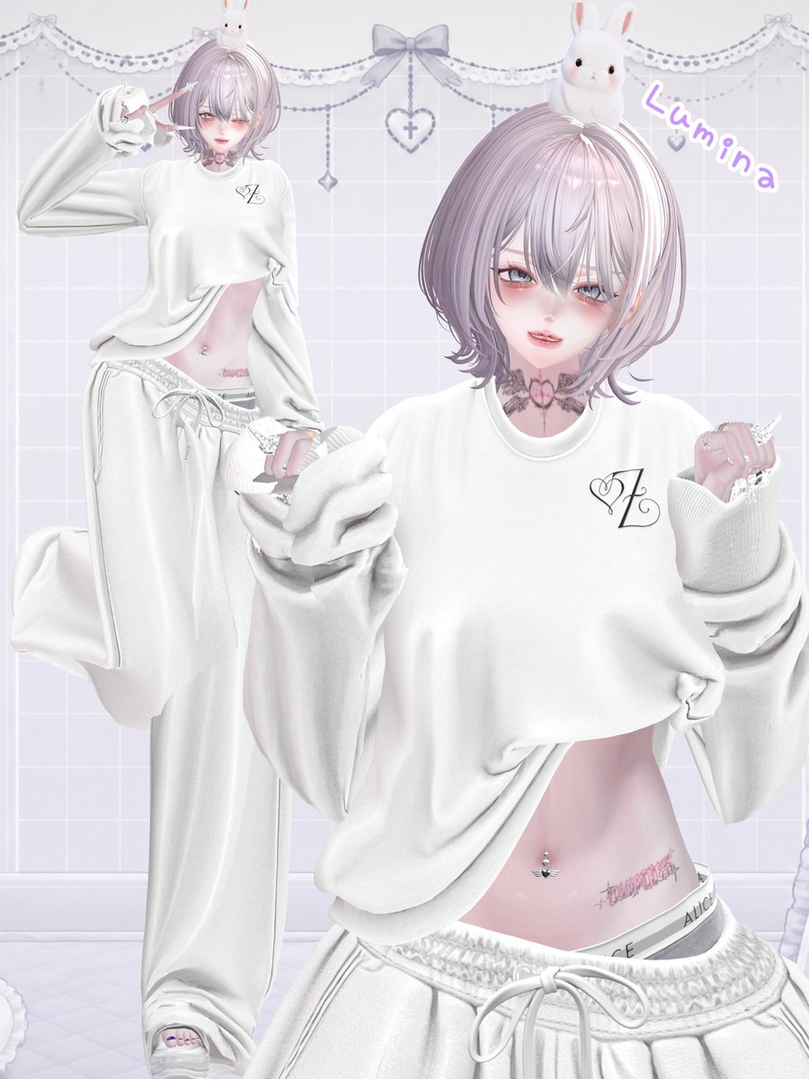 おはよ～🤍 #LUMINA_EX #ZZ_VRC
