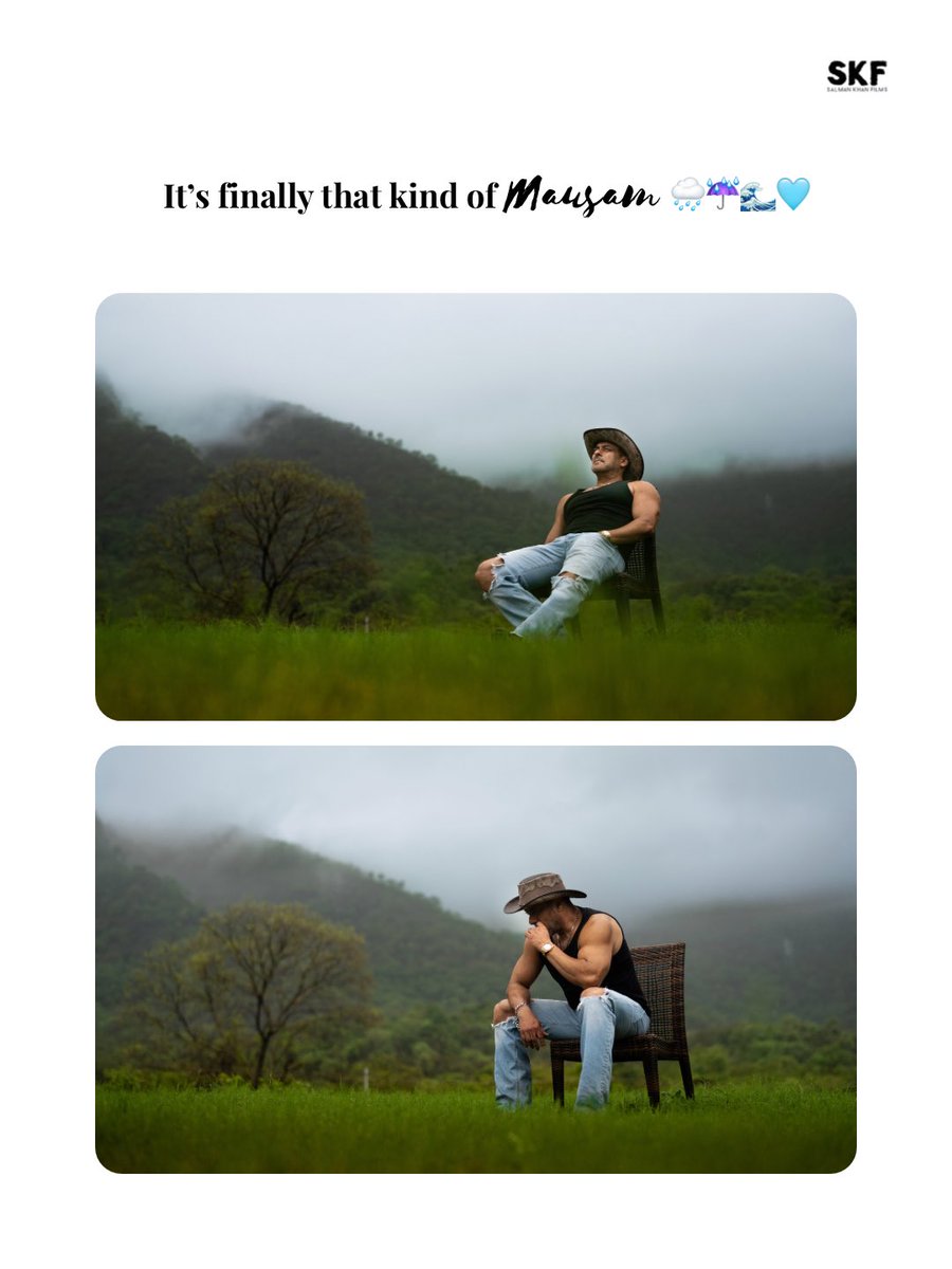 SKFilmsOfficial's tweet photo. Monsoon magic has entered the chat🌧️💙 https://t.co/uAdPZive80