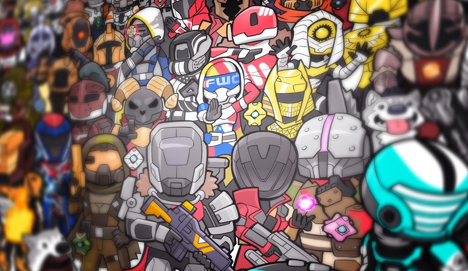 blueberriesGG's tweet photo. Happy Bungie day.

Wish we could have celebrated under better conditions 🥲

(Image from Kevin Raganit originally shared exactly 10 years ago) https://t.co/cXqIDbYMDZ
