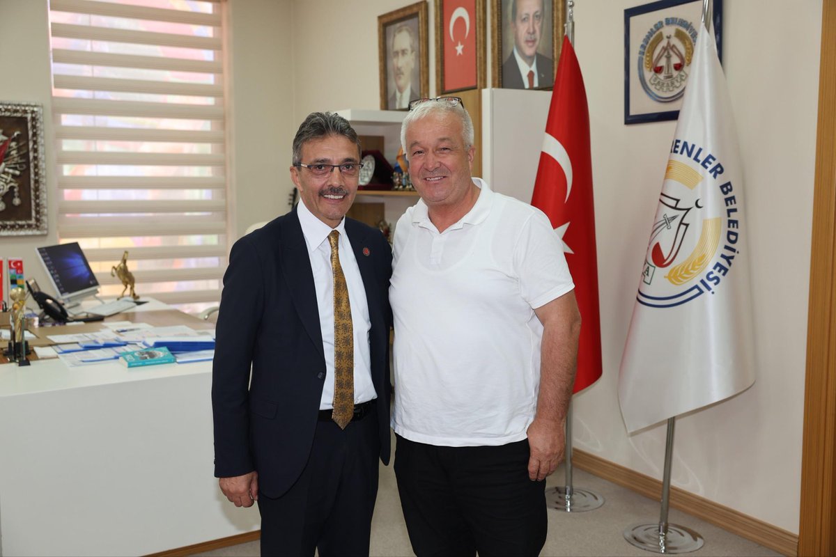 SenolDincCc's tweet photo. Kıymetli misafirlerimizi belediyemizde ağırladık.

Nazik ziyaretleri için teşekkür ediyorum. https://t.co/UmL9OQIDSX