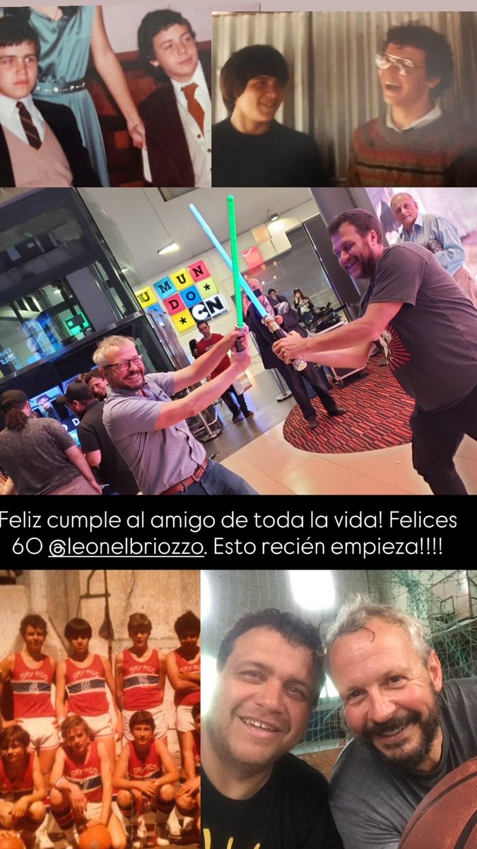 FernandoTetes's tweet photo. Más de 45 años de amistad.  Nos dijimos todo siempre guste o no guste, y nunca nos peleamos. Desde Sayago siendo niños al mundo adulto.  Felices 60 @LeoBriozzo y como dice @jorgenasser la vida empieza. https://t.co/Oywzp5wnX4