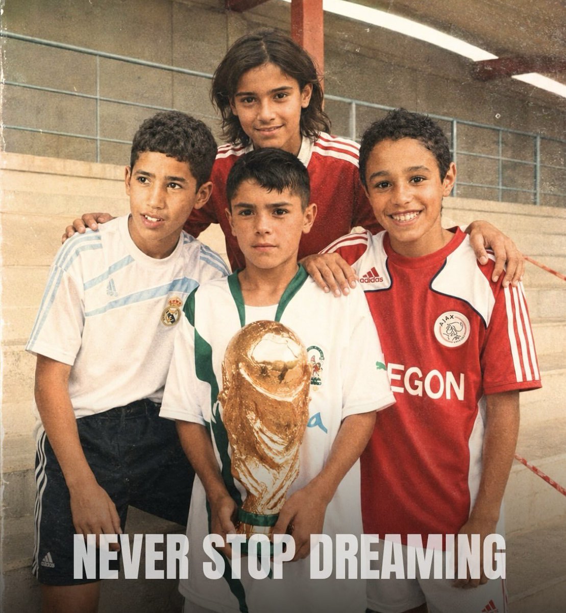 _MrDoorey's tweet photo. 🇲🇦🇲🇦🇲🇦 
The dream of millions of children

📸@FRMFXtra https://t.co/eB9fn2DxDG