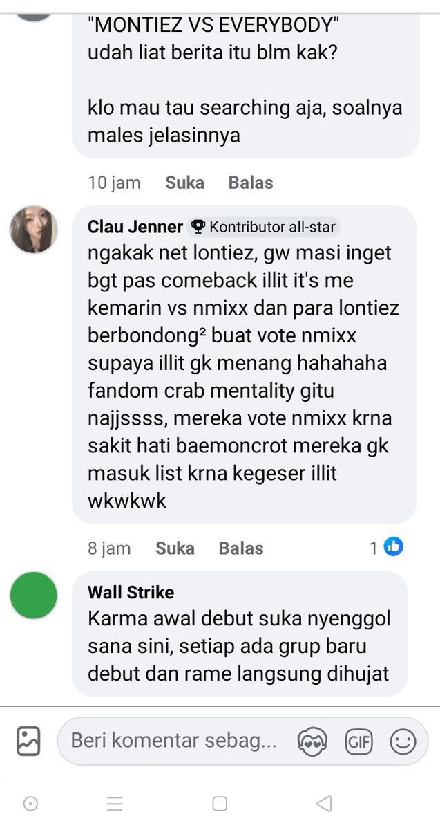 revas_s6's tweet photo. Mending tobat dah montis nyalahin fandom lain!! #monties #gen5 https://t.co/yFuDVD8KB0