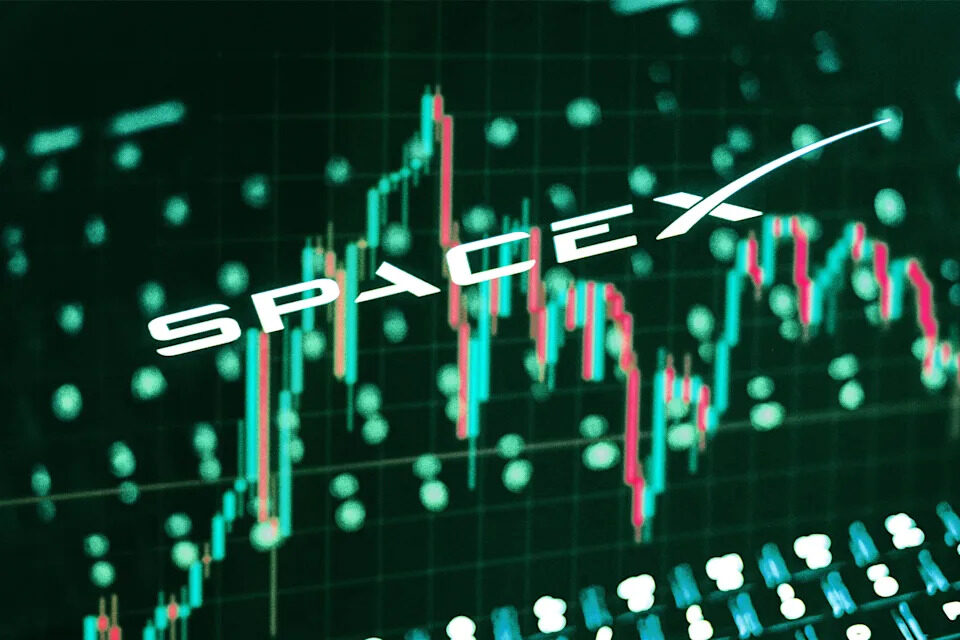 SundayBlender's tweet photo. SpaceX crashed the stock market party on June 12, 2026, in the largest IPO in history, briefly overtaking Amazon and Microsoft in value and making CEO Elon Musk the world's first trillionaire almost overnight.

https://t.co/UATEXDDwO3 https://t.co/LaNOAbroh6