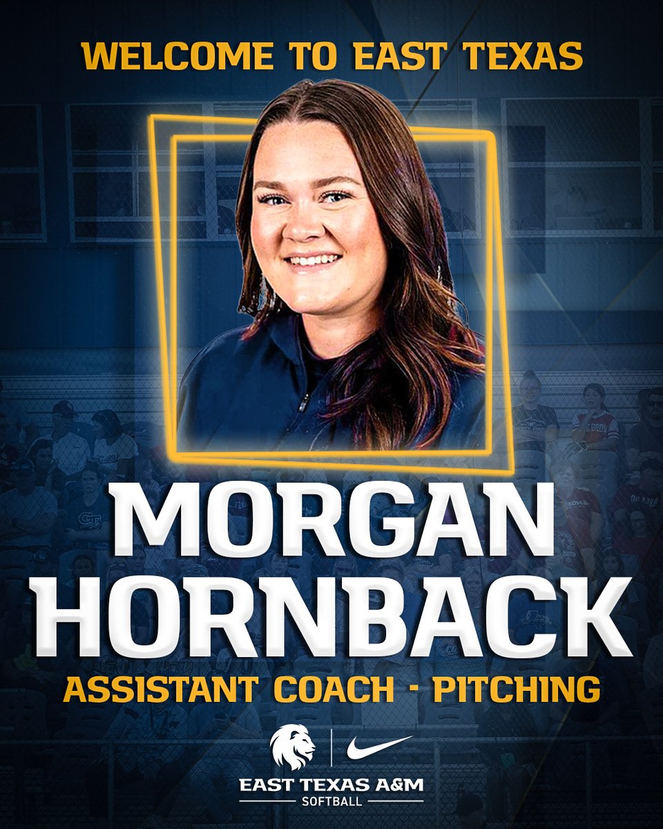 Lion_Softball's tweet photo. Coaching Staff 🔒'd in! #HailET 

Welcome @morgan_hornback &amp; @julia_herzinger! 

📰: https://t.co/fub2mZkAcW https://t.co/zG24skhzT9