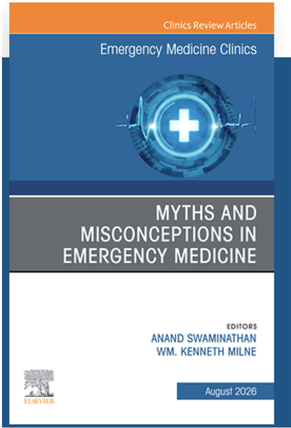 TheSGEM's tweet photo. Looking forward to sharing this publication next month. 
Myths and Misconceptions in Emergency Medicine. 
Co-edited with @EMSwami https://t.co/8yZbpsCNvu