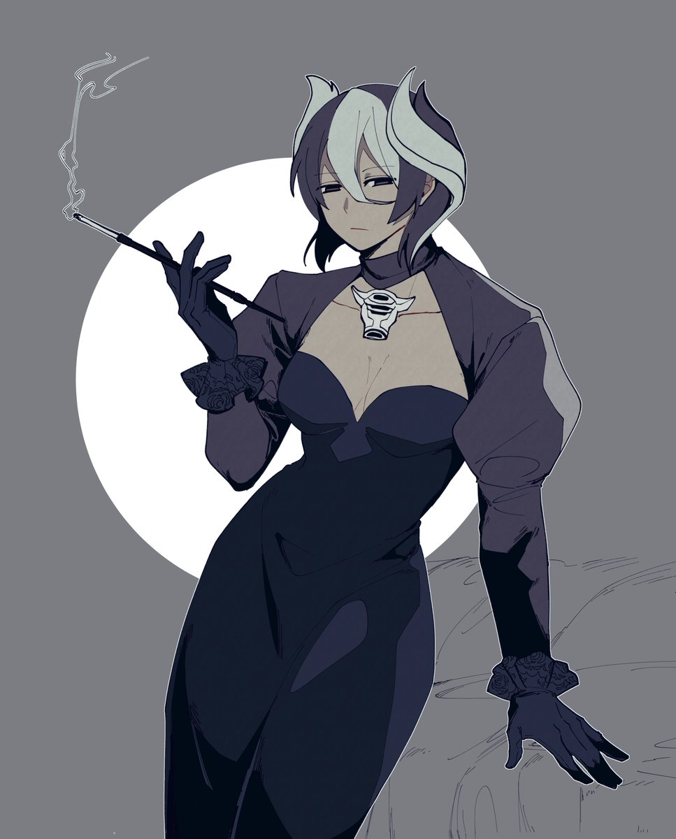 poppop_caramel's tweet photo. 前のスラ様ドレスで対で描いてたけど全然上手く描けなかったので供養のオゼさん https://t.co/iiVvHlfaqv