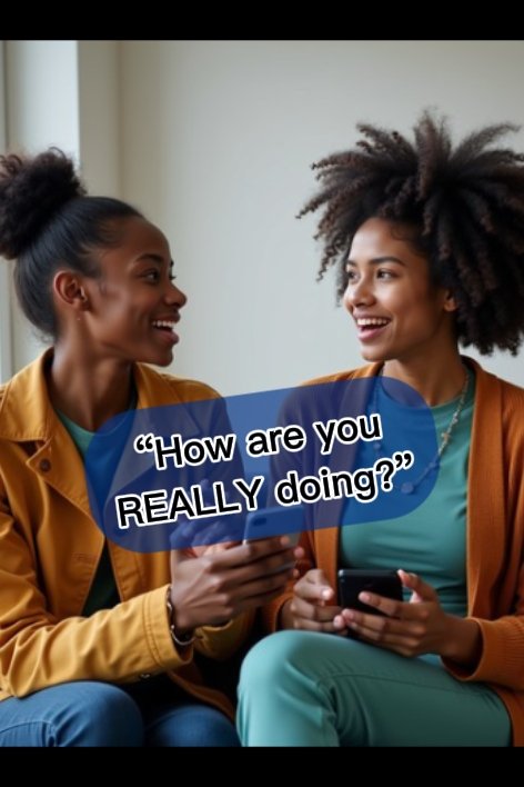 PrettyDrVickee's tweet photo. Tuesday Tips 💡

Send a “How are you REALLY doing?” message to just one friend today. 

Strengthen one person's #mentalhealth by genuinely checking-in on them today.

To your health 🥂
©Pretty.Dr.Vickee
[The Lifestyle Medicine Educator]

#LifestyleMedicine #HealthyRelationships https://t.co/nrR8P7CEfl
