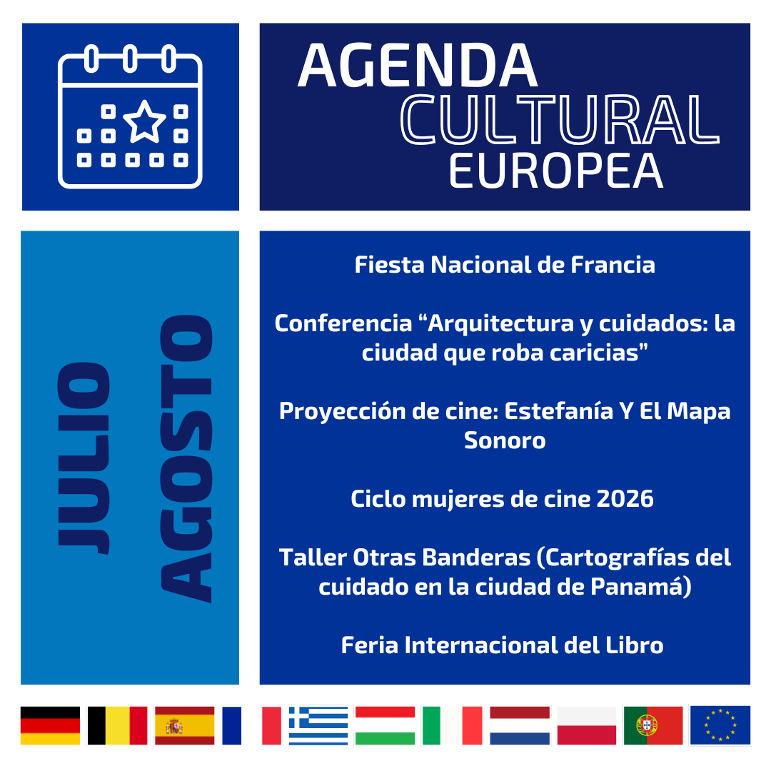 UEenPanama's tweet photo. 📣 AGENDA CULTURAL del Equipo Europa 🇪🇺🇩🇪🇧🇪🇪🇸🇫🇷🇬🇷🇭🇺🇮🇹🇳🇱🇵🇱🇵🇹 en julio y agosto 📣⁣⁣⁣⁣⁣⁣

¡No te lo pierdas!

#EstoEsLaUE #ConoceLaUE https://t.co/19cOiQSftq