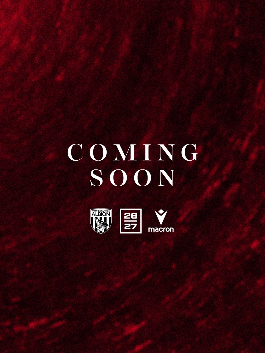 WBA's tweet photo. 𝐓𝐨𝐦𝐨𝐫𝐫𝐨𝐰. ❤️

@MacronSports | #WBA https://t.co/zZuRpZVi4P