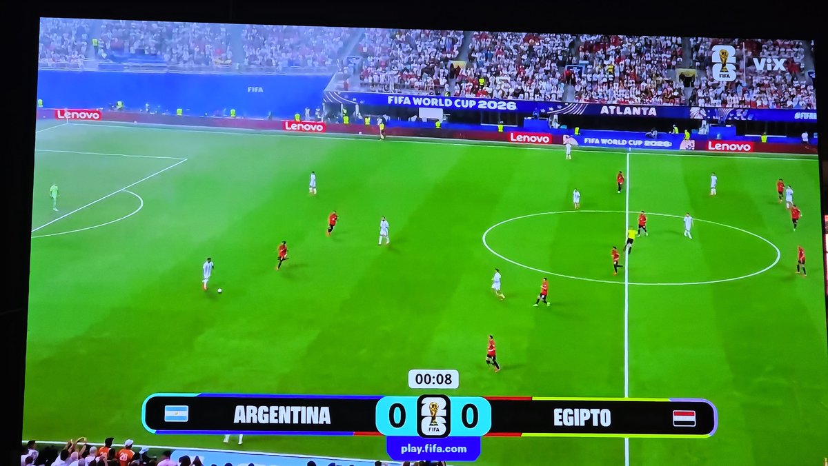 ElContaConmigo's tweet photo. Argentina vs Egipto https://t.co/biEcOQqmvJ