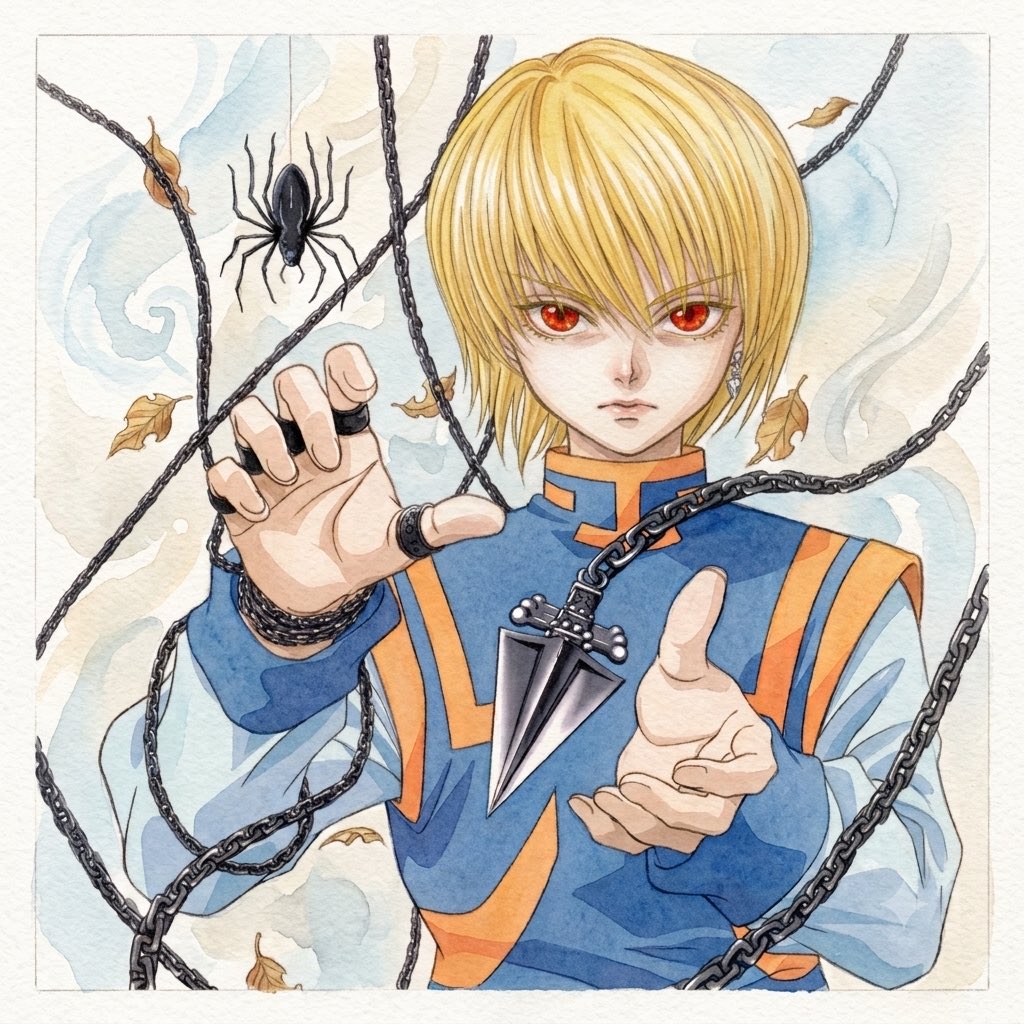hamnoosomma's tweet photo. Light watercolor by Gemini
#hxh #クラピカ #Kurapika https://t.co/EMEWLY4jgp