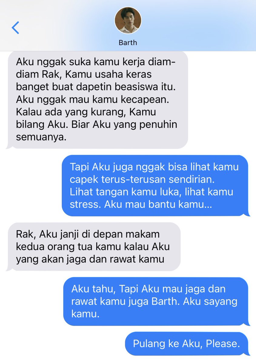pipipinkfourth's tweet photo. #GeminiFourth two tweets AU 

Sekeras apapun dunia, Barth akan selalu lembut pada Tanrak. https://t.co/kRCaxLd0G8