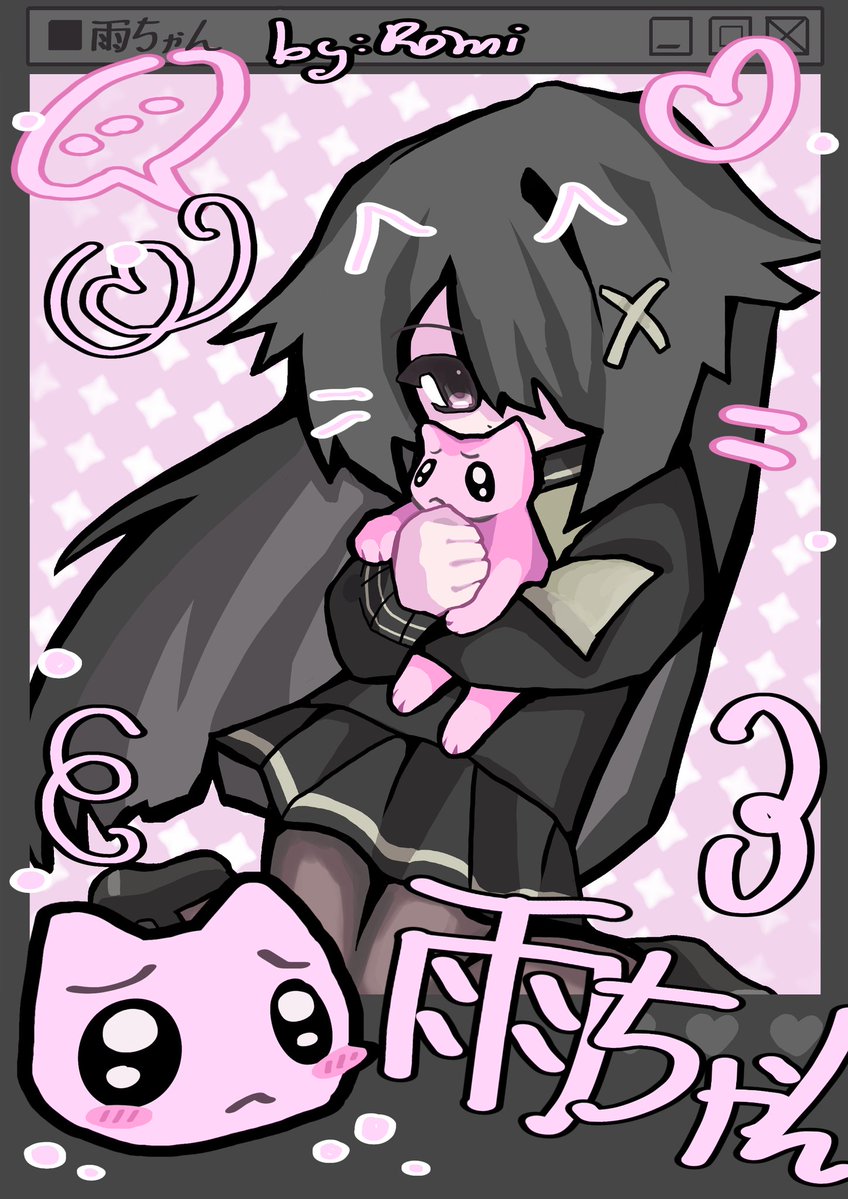 Romimeow599's tweet photo. Desenhei a ame chan, nao sei se fico bom mas eu gostei #NEEDY_GIRL_OVERDOSE #NEEDY_pic https://t.co/QTMfpshYbY