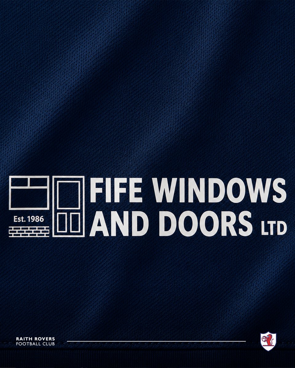 RaithRovers's tweet photo. 💙 Incredible support.

A huge thank you to our 2026/27 home shirt sponsors Audio Emotion, Fanwave Digital, Briggs Marine and Fife Windows &amp; Doors for their backing this season.

We couldn't do it without you. https://t.co/3E1qDLneoE