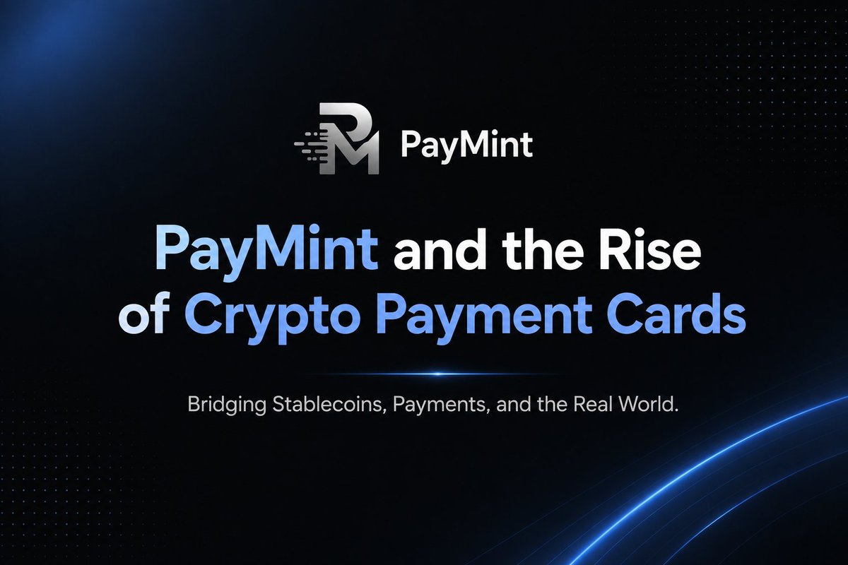 PayMint_Global's tweet photo. The future of payments isn’t just on-chain transfers. ⚡️

In our latest article, we explore the rise of crypto payment cards and the infrastructure powering their growth. 💳🌍

Read more below 👇
https://t.co/RIVIc5IPTi https://t.co/EbqEPqEtPQ