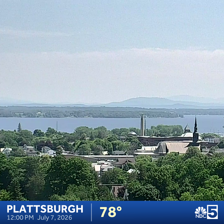 BenMyNBC5's tweet photo. Good Tuesday afternoon, Plattsburgh! #nywx #LakeChamplain https://t.co/K2uYCyC2H7