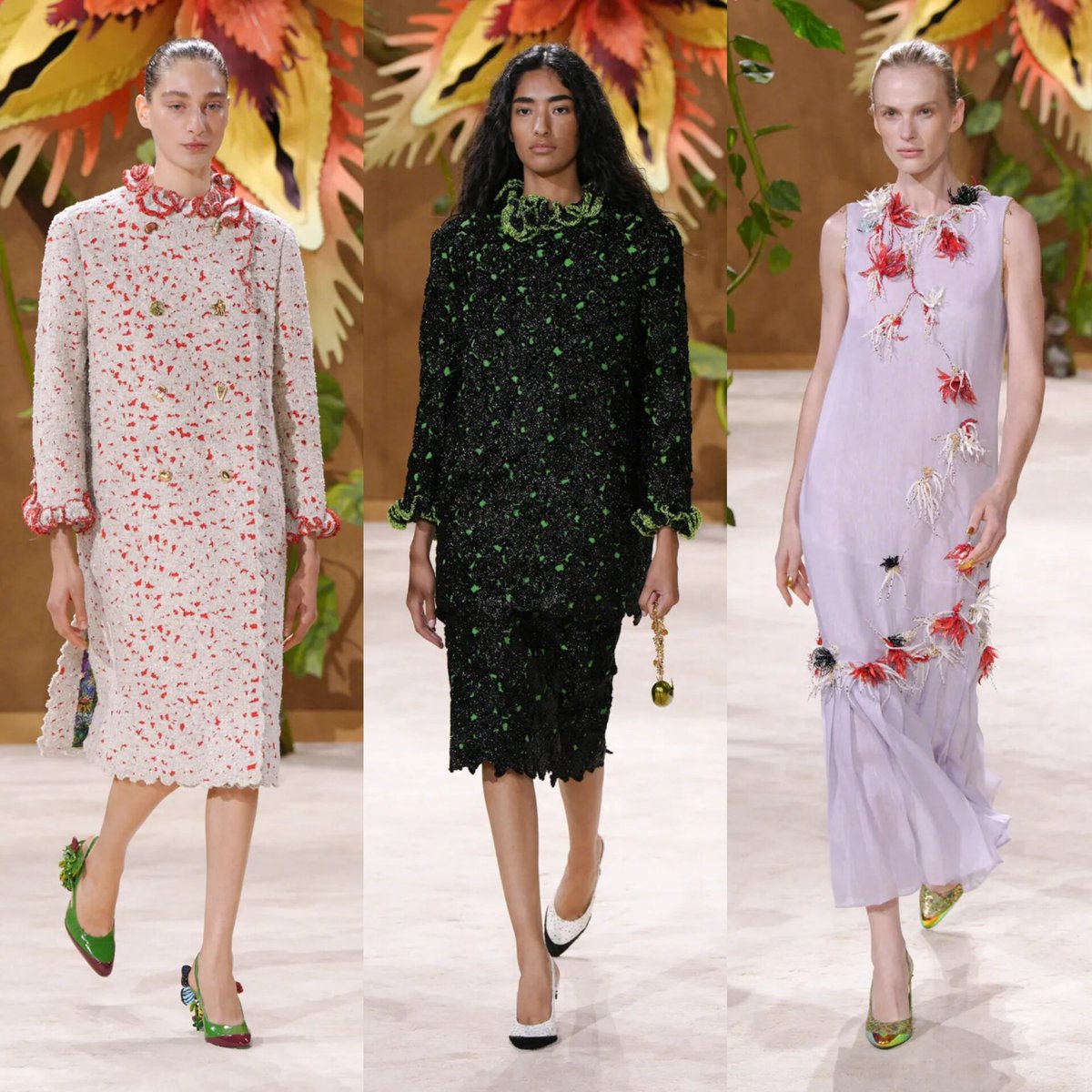lislopeess1's tweet photo. Chanel Fall Winter 2026-2027 Haute Couture collection. 💐 #LisLove #Chanel #paris #pfw #HauteCouture #couture #viral https://t.co/Wy3u9Iqvux