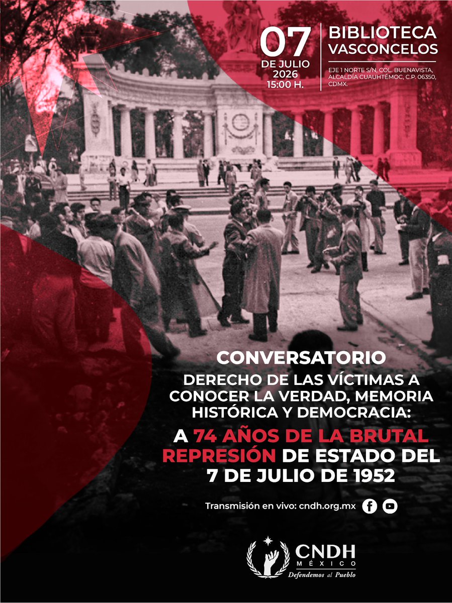 CNDH en México tweet media