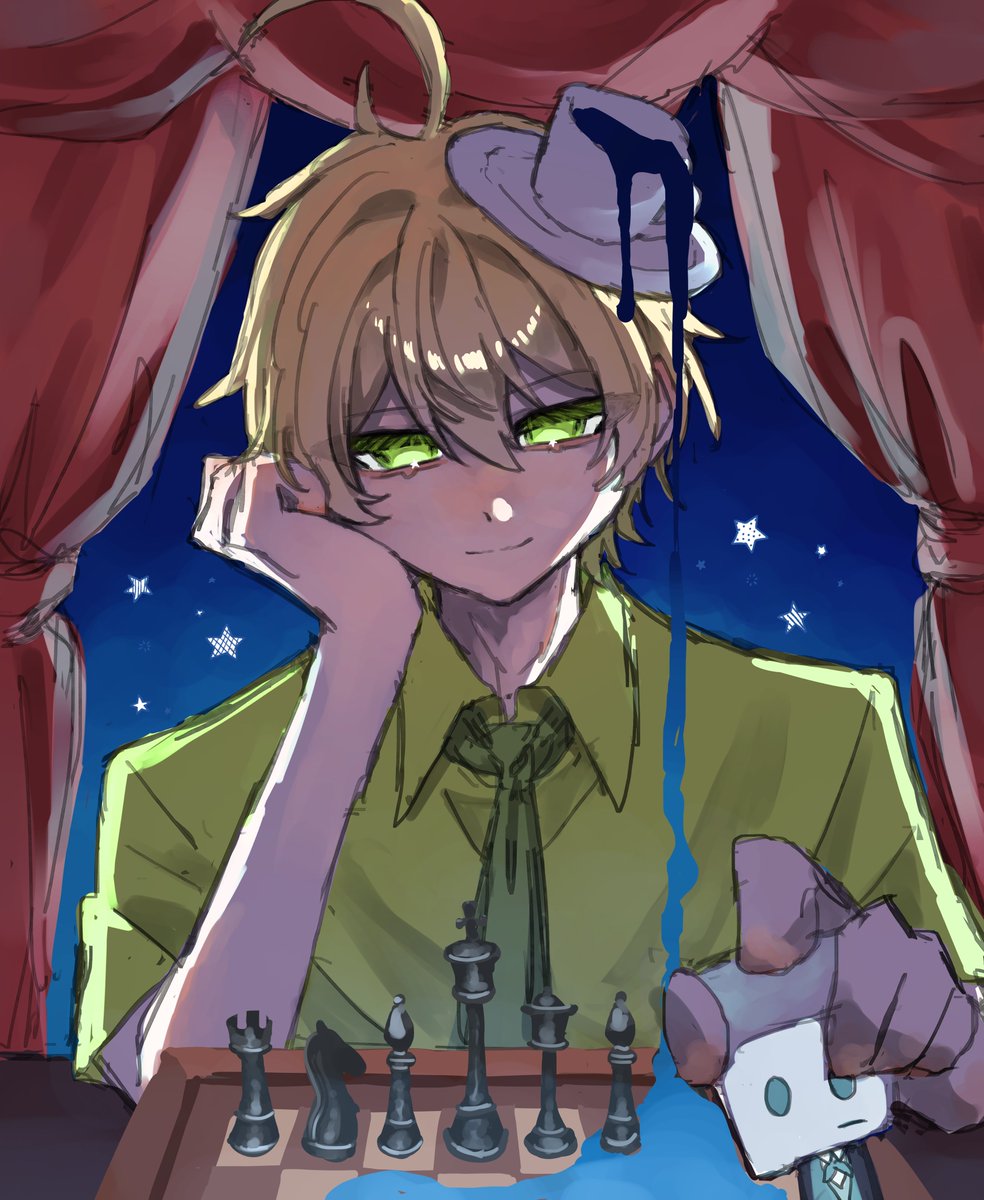 egg_the_light's tweet photo. 遅れたけど一周年おめでとう🥳🥳💫💫 https://t.co/abBDUswkSr
