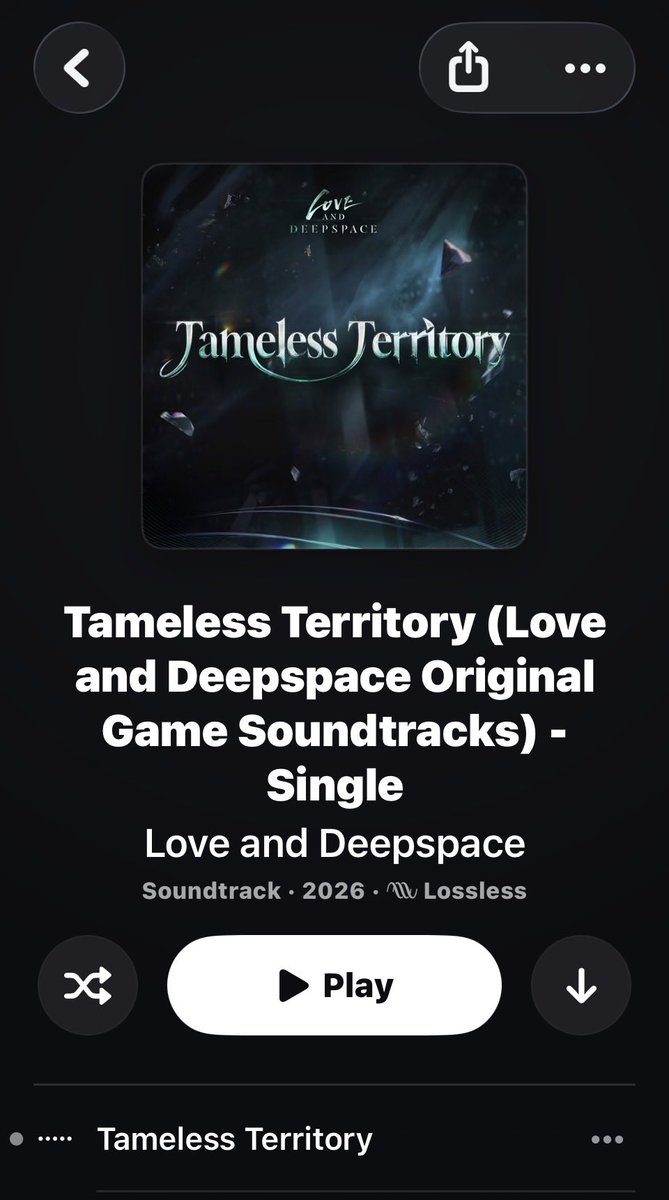 KotaOfficial7's tweet photo. I don’t use Spotify but I saw this on Reddit and I even checked Apple to see if it was the same…

Please keep fighting!

#JusticeForValko #恋与深空 #敖尹 #LoveAndDeepspace #LADS #BringValkoBack #SaveValko #BringBackValko #LADSValkoReturn #KEEPVALKOALIVE https://t.co/YghOQJ7uP0