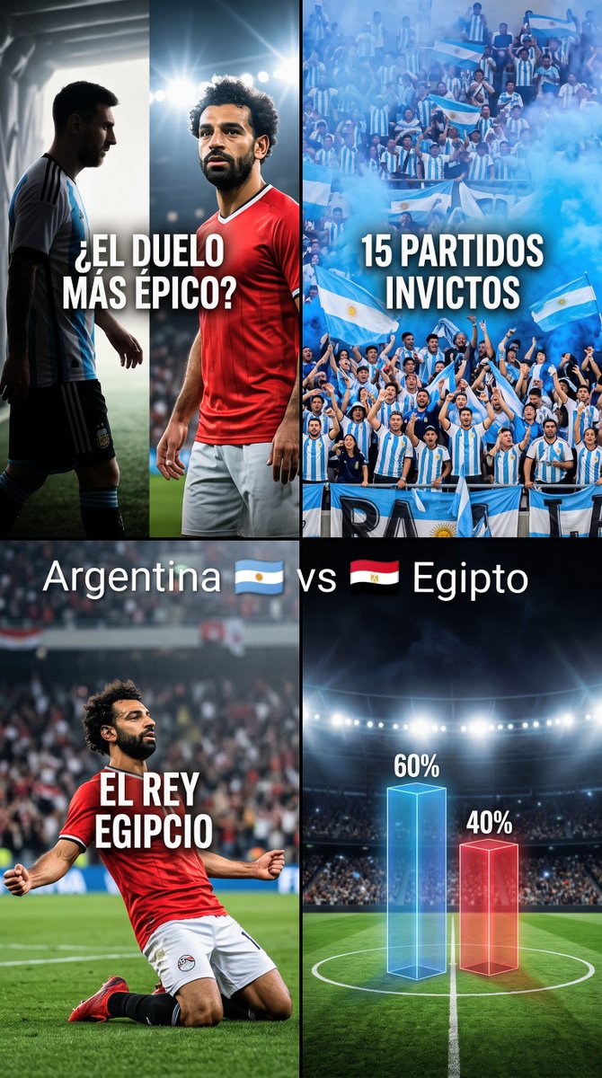 GentedePanama's tweet photo. Argentina 🇦🇷 vs 🇪🇬 Egipto ✨ Copa Mundial de Fútbol de la FIFA 2026 ✨ https://t.co/sFUWUXn74n
