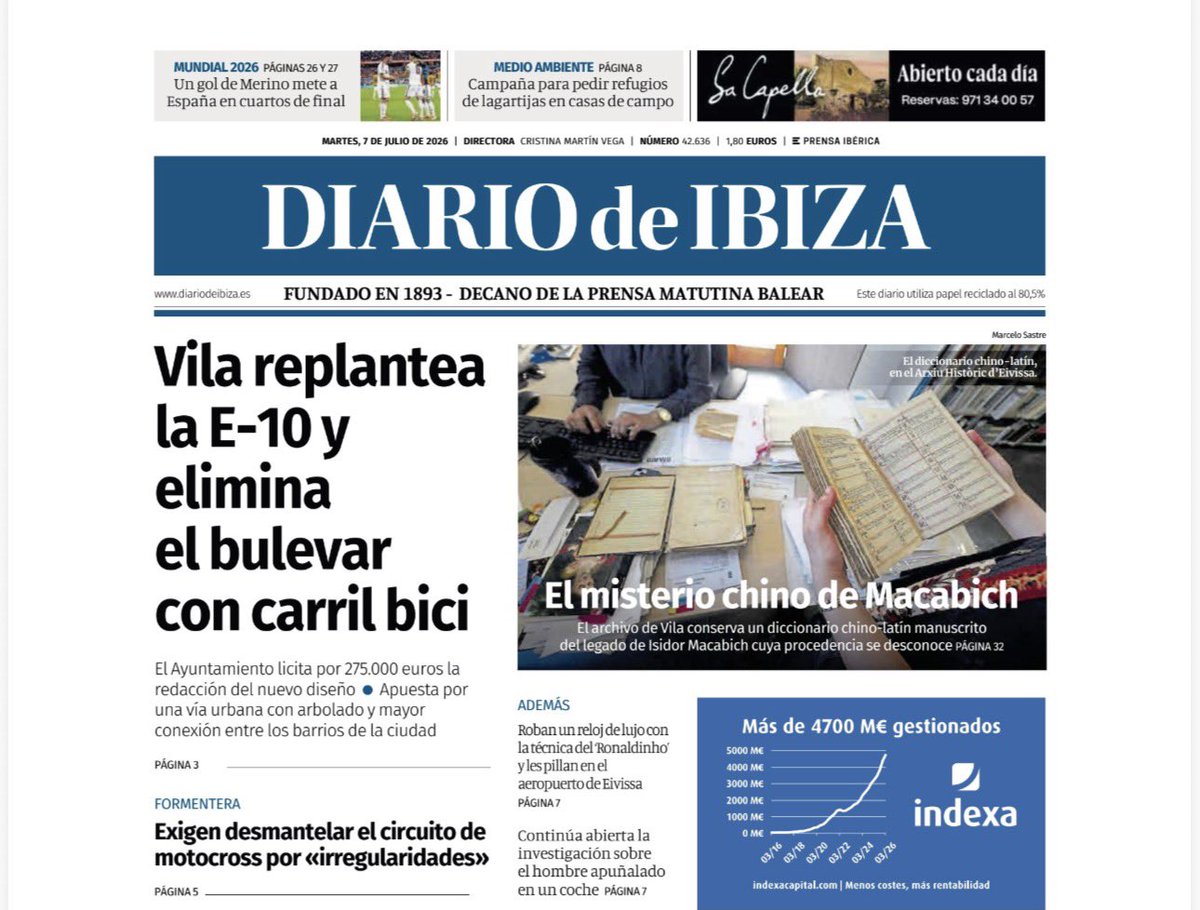 PSOE_Eivissa's tweet photo. 📸 2023: Triguero i Vicent Marí prometien que l'E-10 estaria feta aquesta legislatura.
📄 2026: liciten la redacció d’un nou projecte per 275.000 €. 
3 anys perduts. 
👇🏻👇🏻👇🏻👇🏻👇🏻👇🏻👇🏻👇🏻
https://t.co/pldf9xL4vn https://t.co/DEdgacdbcv