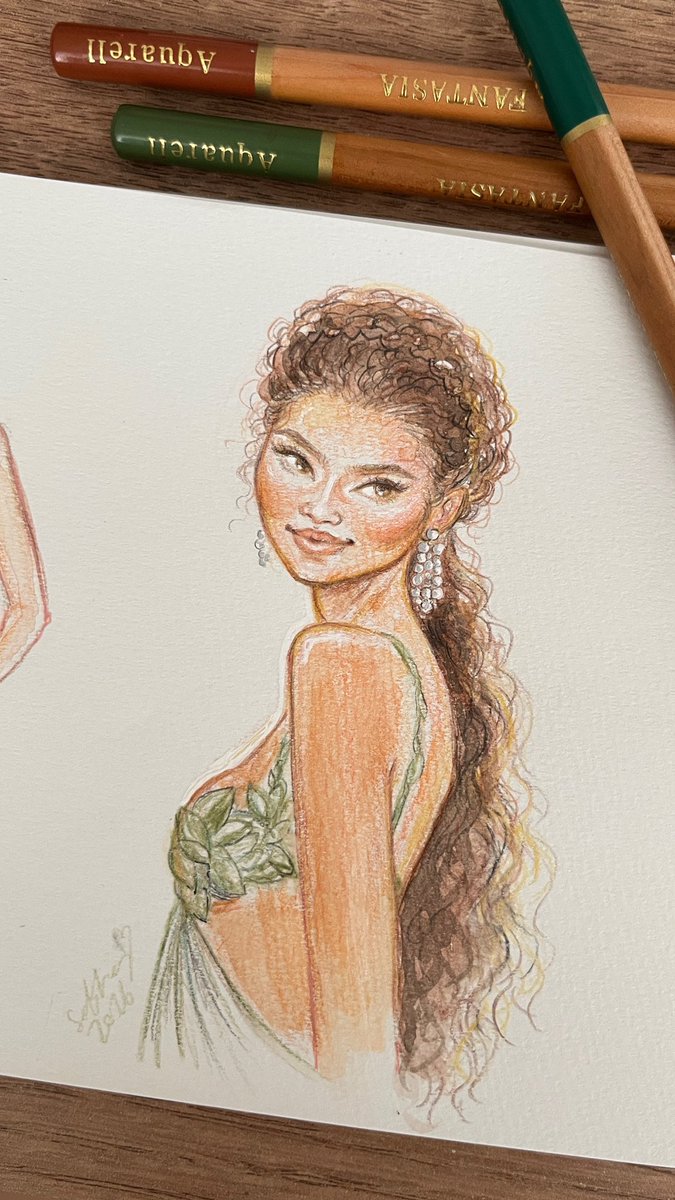 buriedbloom's tweet photo. zendaya sketch 🌿 https://t.co/Yf5Jd2ZnUx