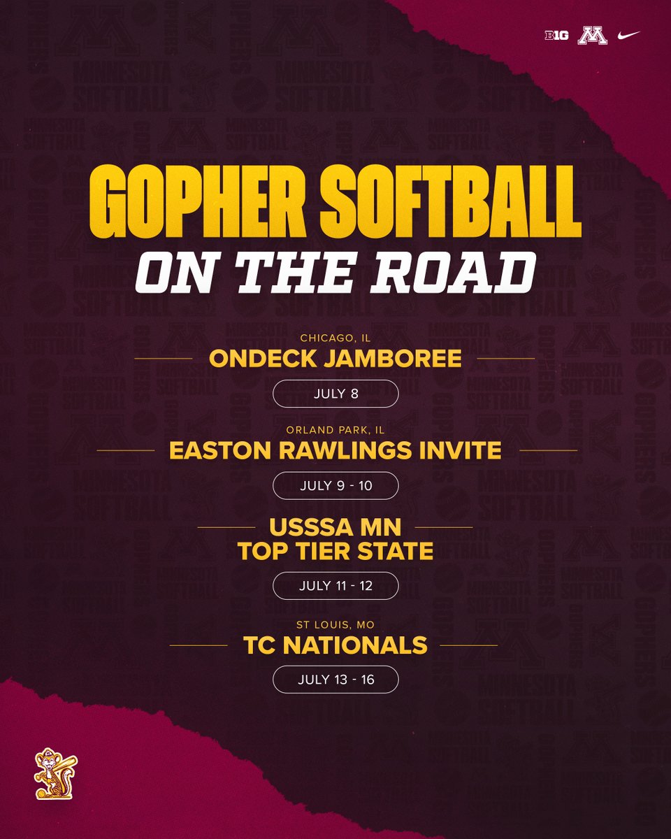 Minnesota Softball tweet media
