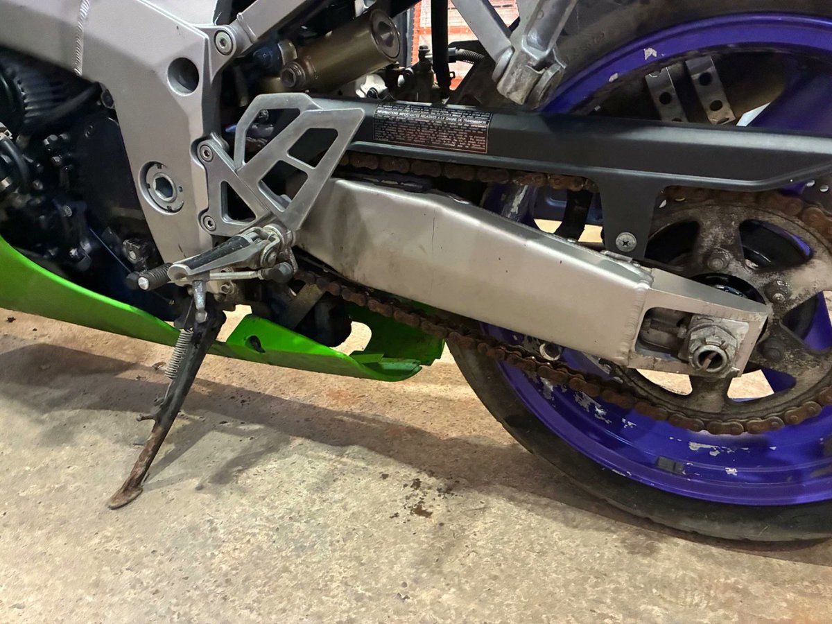 Check out this 1997 Kawasaki ZX7R project! Less than 7K miles