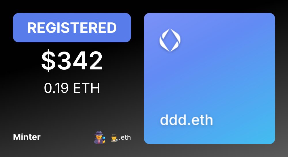 🚨 ENSMarketBot tweet media