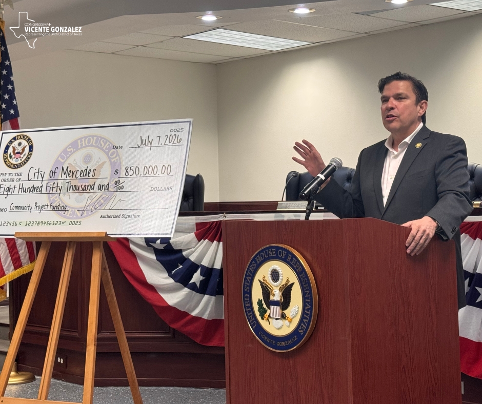 Rep. Vicente Gonzalez tweet media