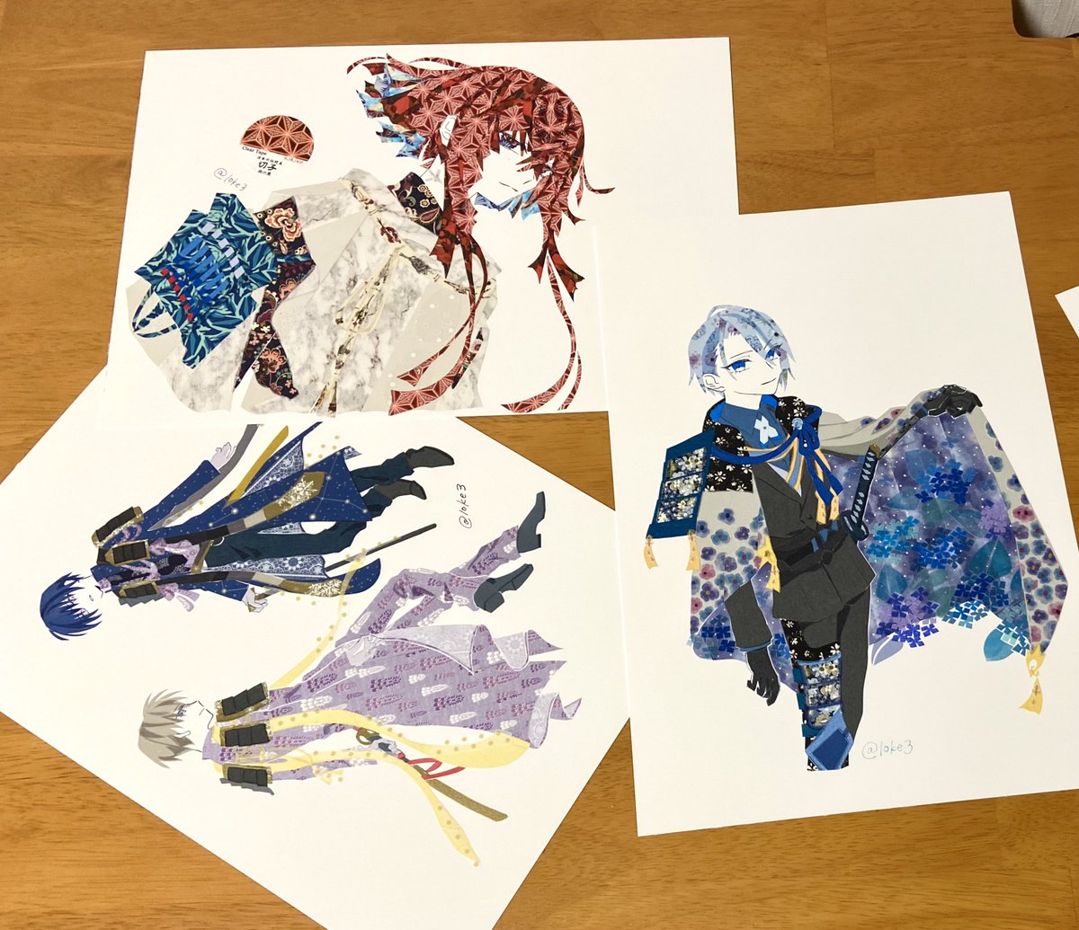 10ke3's tweet photo. 今年は月に1回マステ絵をやるというチャレンジをしていて、これで6枚！折り返し！毎月楽しい！！本当に楽しい…… https://t.co/vauE1gWYkP
