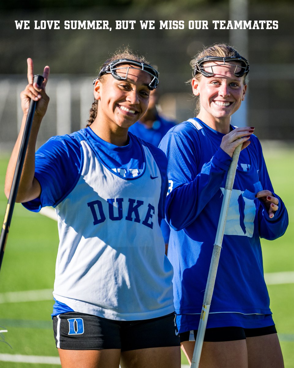 DukeWLAX's tweet photo. We love summer, but... https://t.co/Xoqhrd9y9e