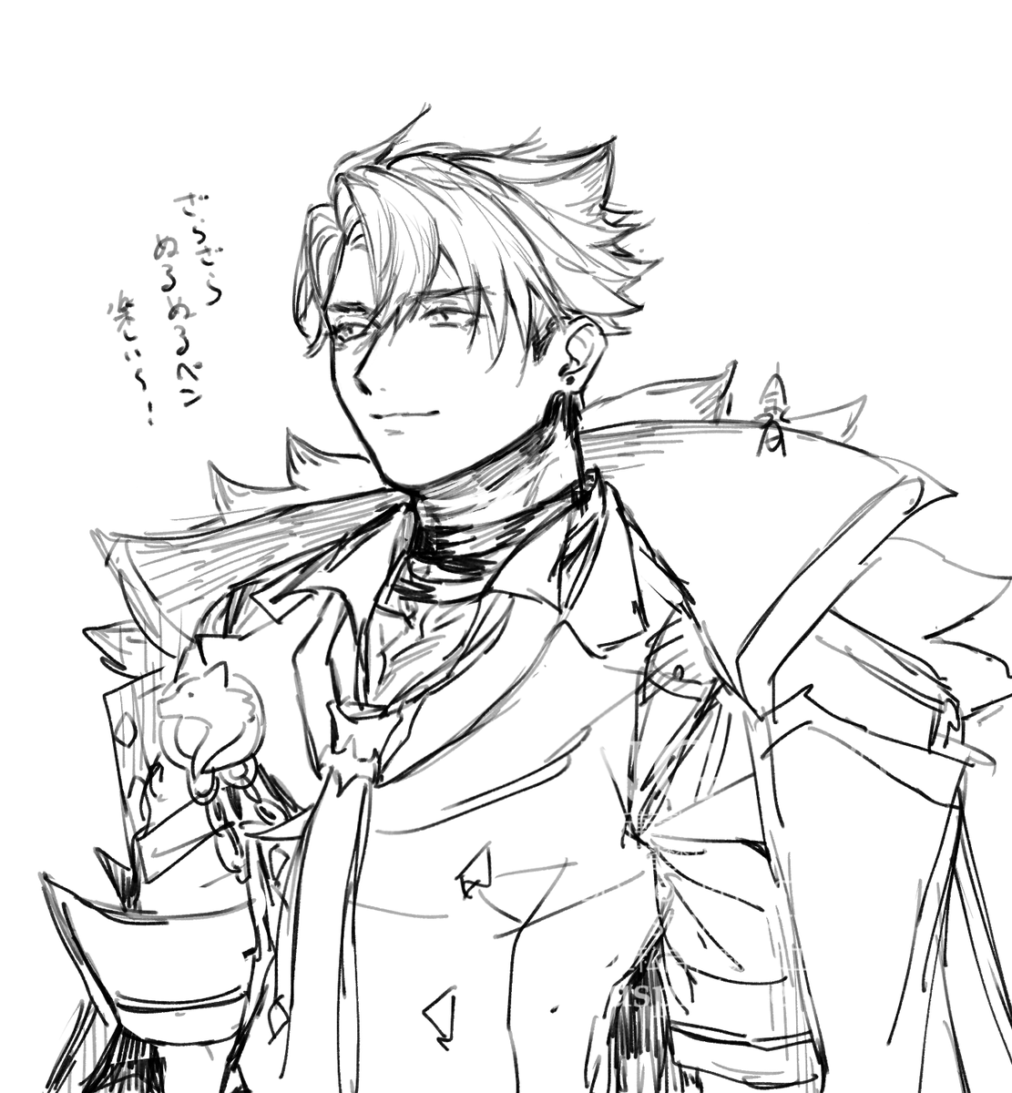 uspicture's tweet photo. TLで見かけたペン、試してみたら描きやすい～！カラーの線画にもラフにも良さそう https://t.co/iOACC4FmYD